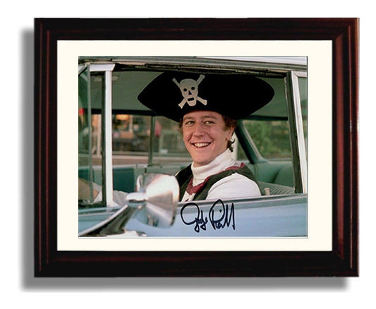 Fast Times at Ridgemont High - Judge Reinhold - Brad Hamilton - Pirate hat drive thru grin movie wall art 8x10 Beveled Frame
