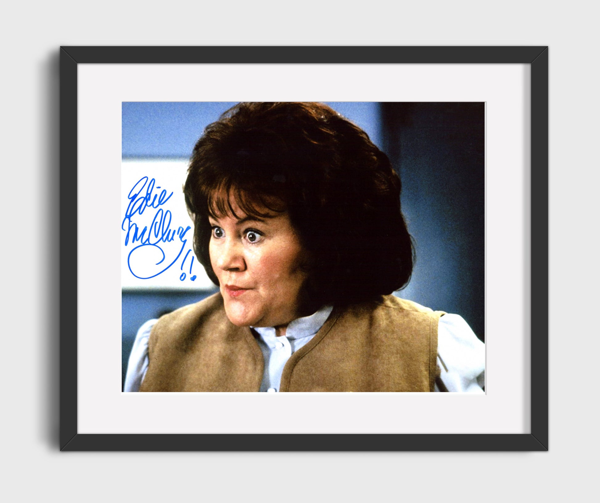 Ferris Bueller Day Off - Edie McClurg - Grace - School office panic Vintage Movie Wall Art - 16x20 Gallery Frame movie decor