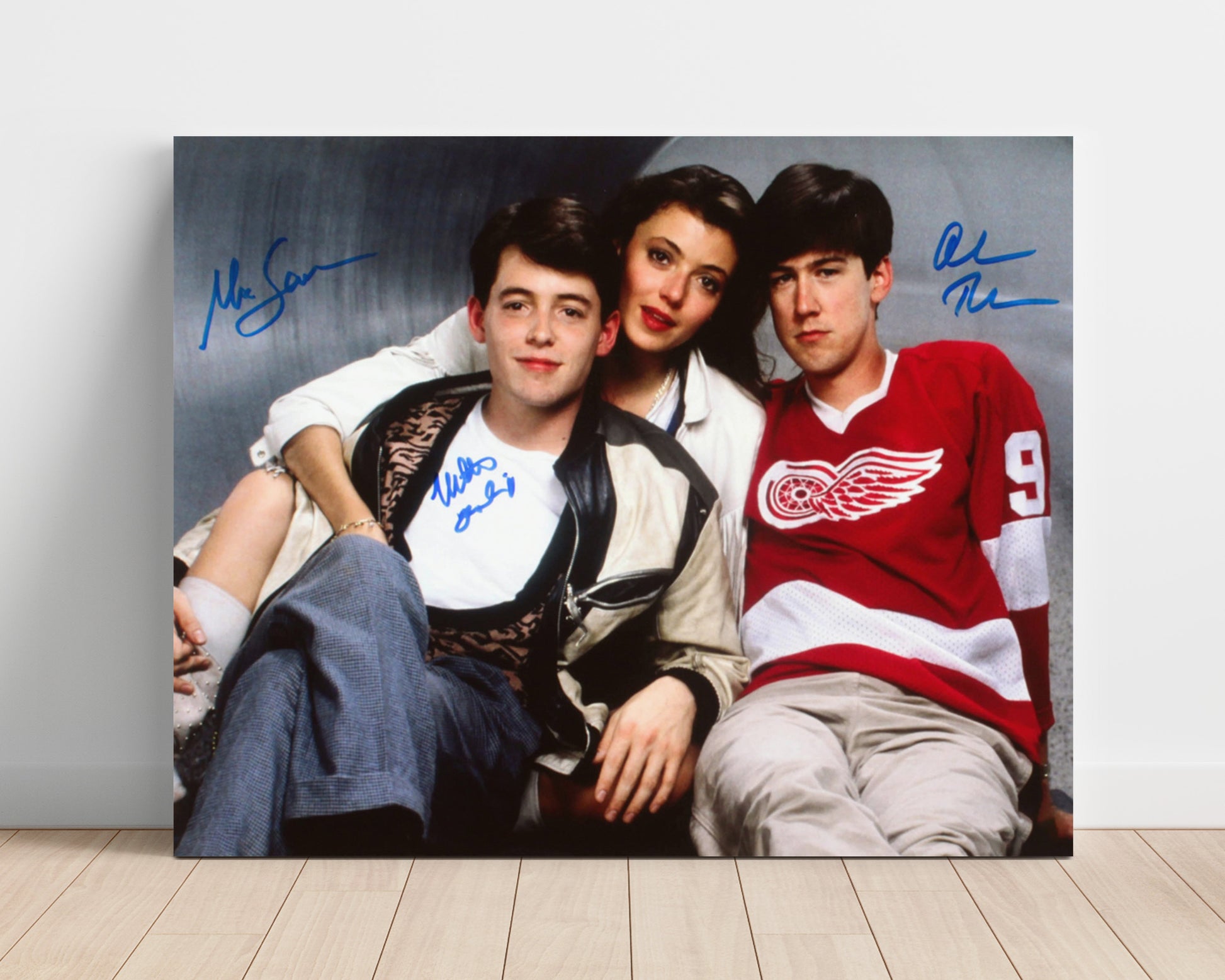 Ferris Bueller Day Off - Matthew Broderick - Ferris Bueller - City escape trio Vintage Movie Wall Art - 16x20 Unframed Print movie decor