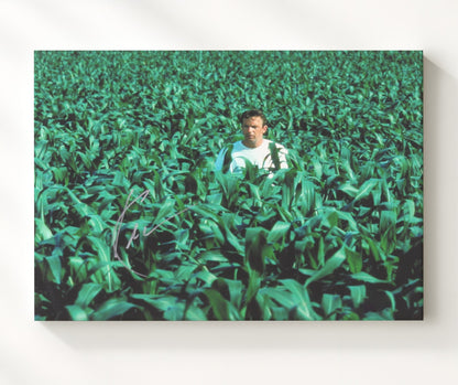 Field of Dreams - Kevin Costner - Cornfield Vision movie wall art 20x24 Canvas