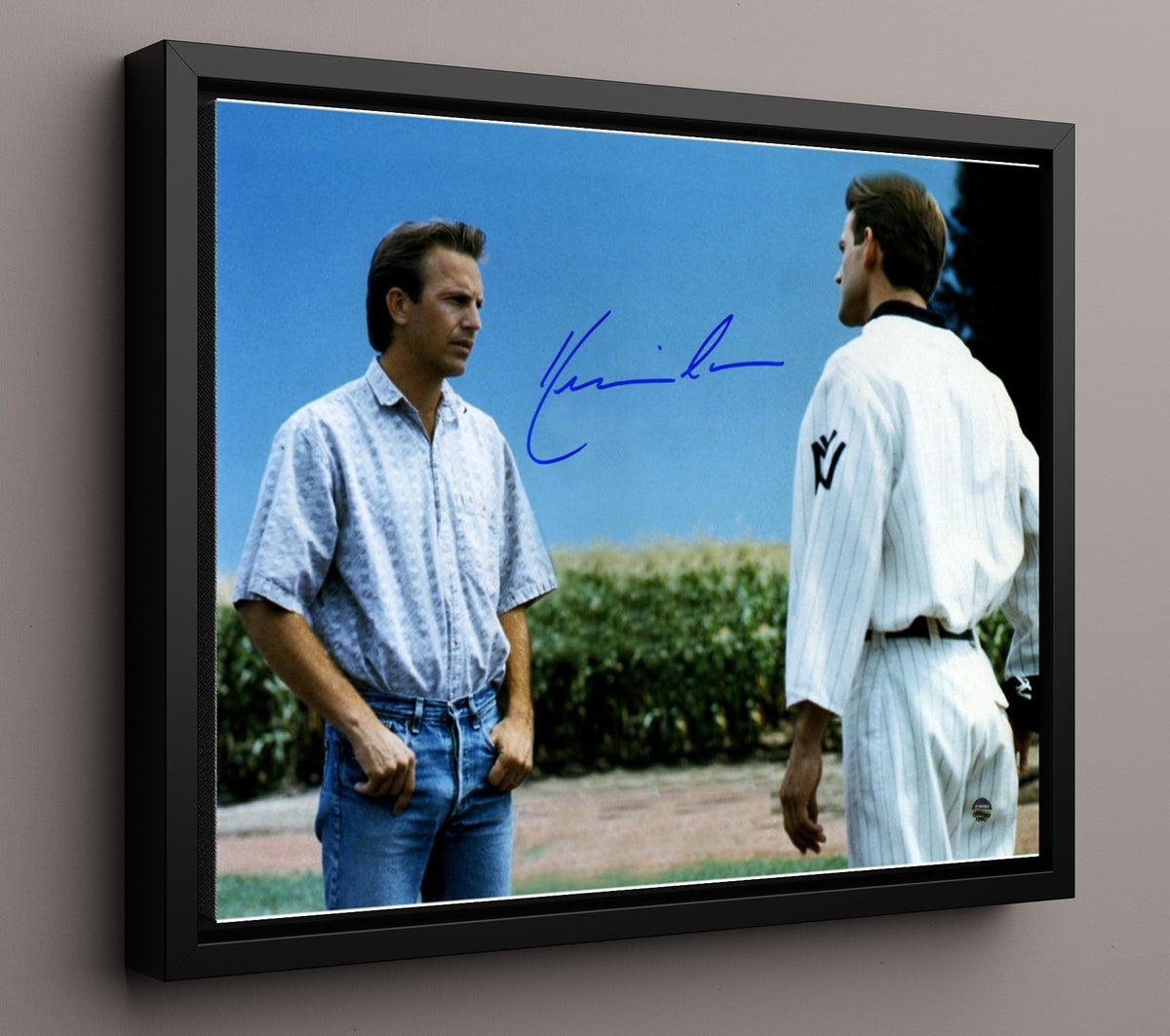 Field of Dreams - Kevin Costner - If You Build It movie wall art 16x20 Framed Canvas