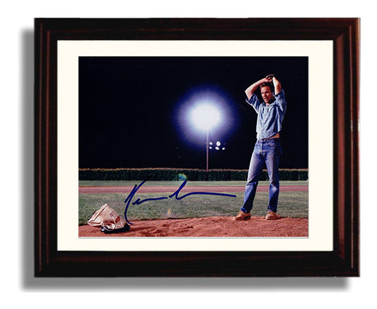 Field of Dreams - Kevin Costner - Ray Kinsella - Night game pitching moment movie wall art 8x10 Beveled Frame