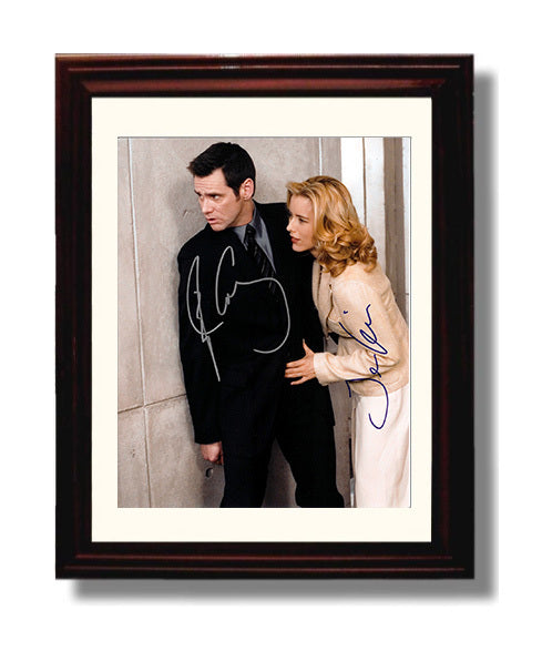 Fun with Dick and Jane - Jim Carrey - Dick and Tea Leoni - Jane Suburban Crime Capers movie wall art 8x10 Beveled Frame