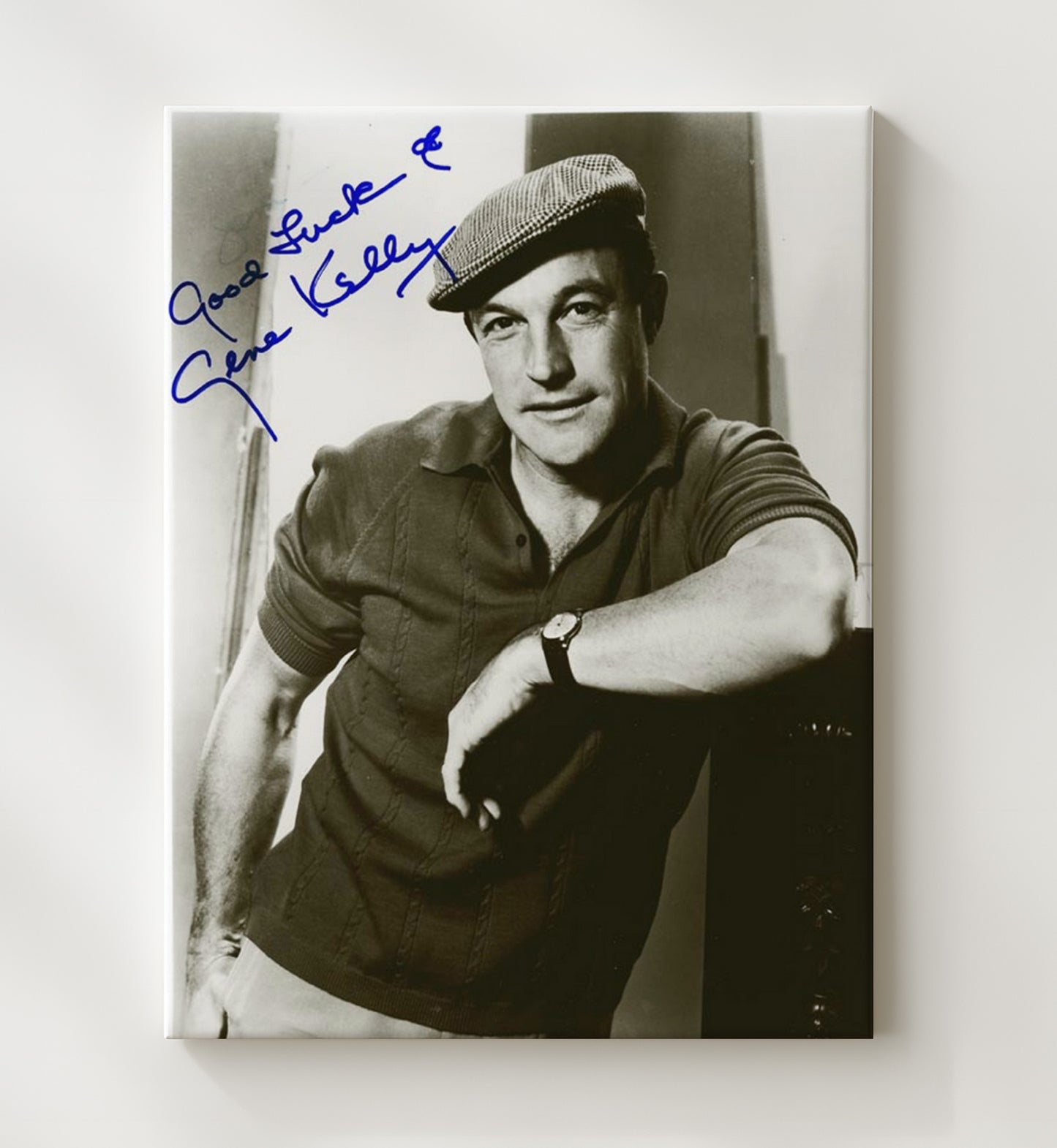 Gene Kelly - Classic Hollywood Song-and-Dance Icon Vintage Movie Wall Art - 20x24 Canvas movie decor