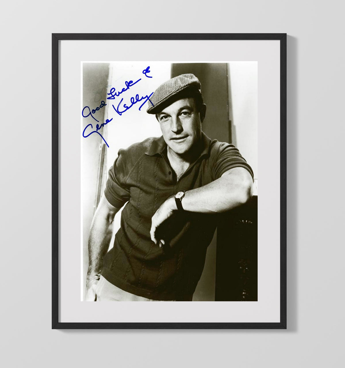 Gene Kelly - Classic Hollywood Song-and-Dance Icon movie wall art 16x20 Gallery Frame