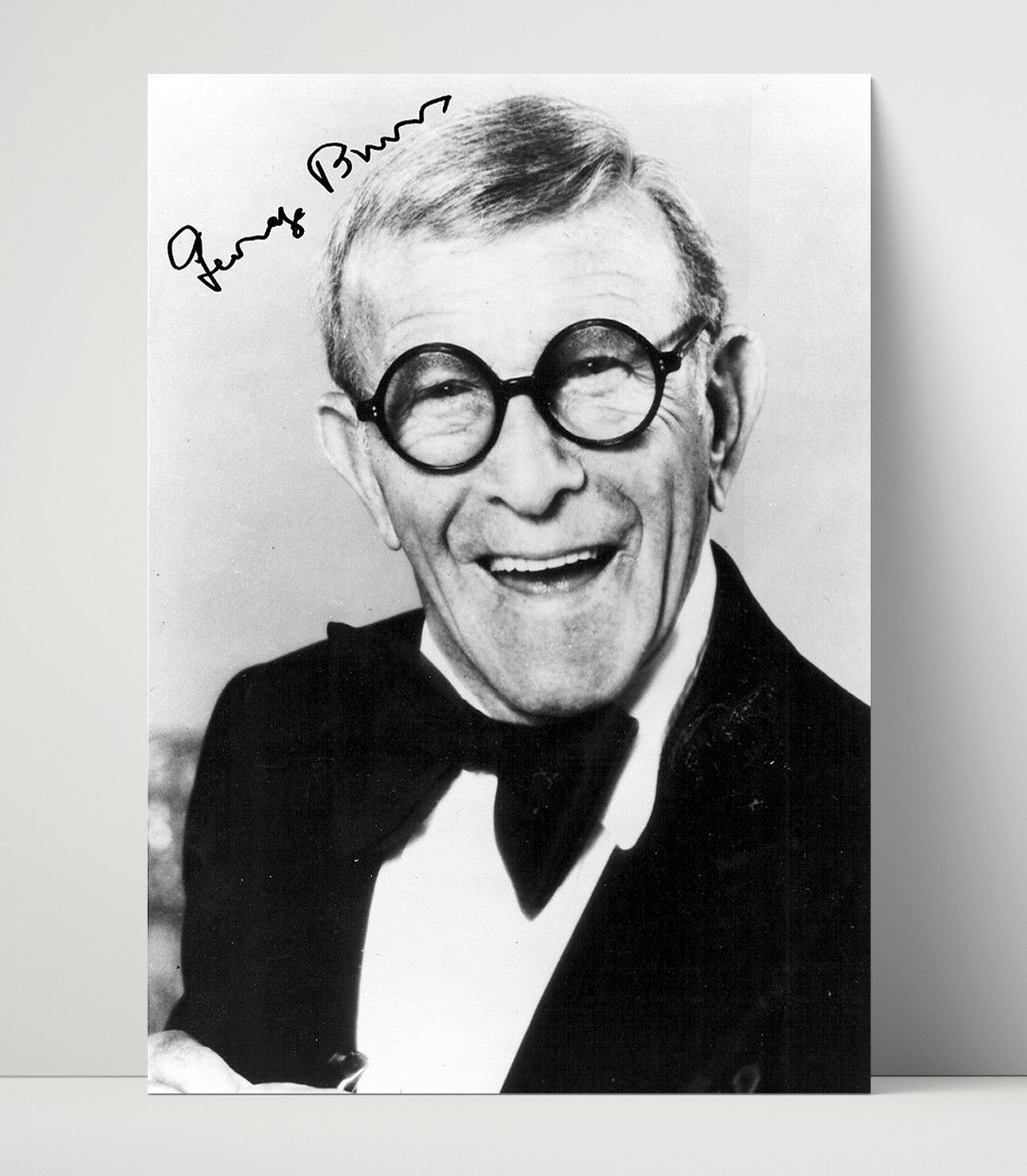 George Burns - Round Glasses Comedy Legend.jpg movie wall art 16x20 Unframed Print