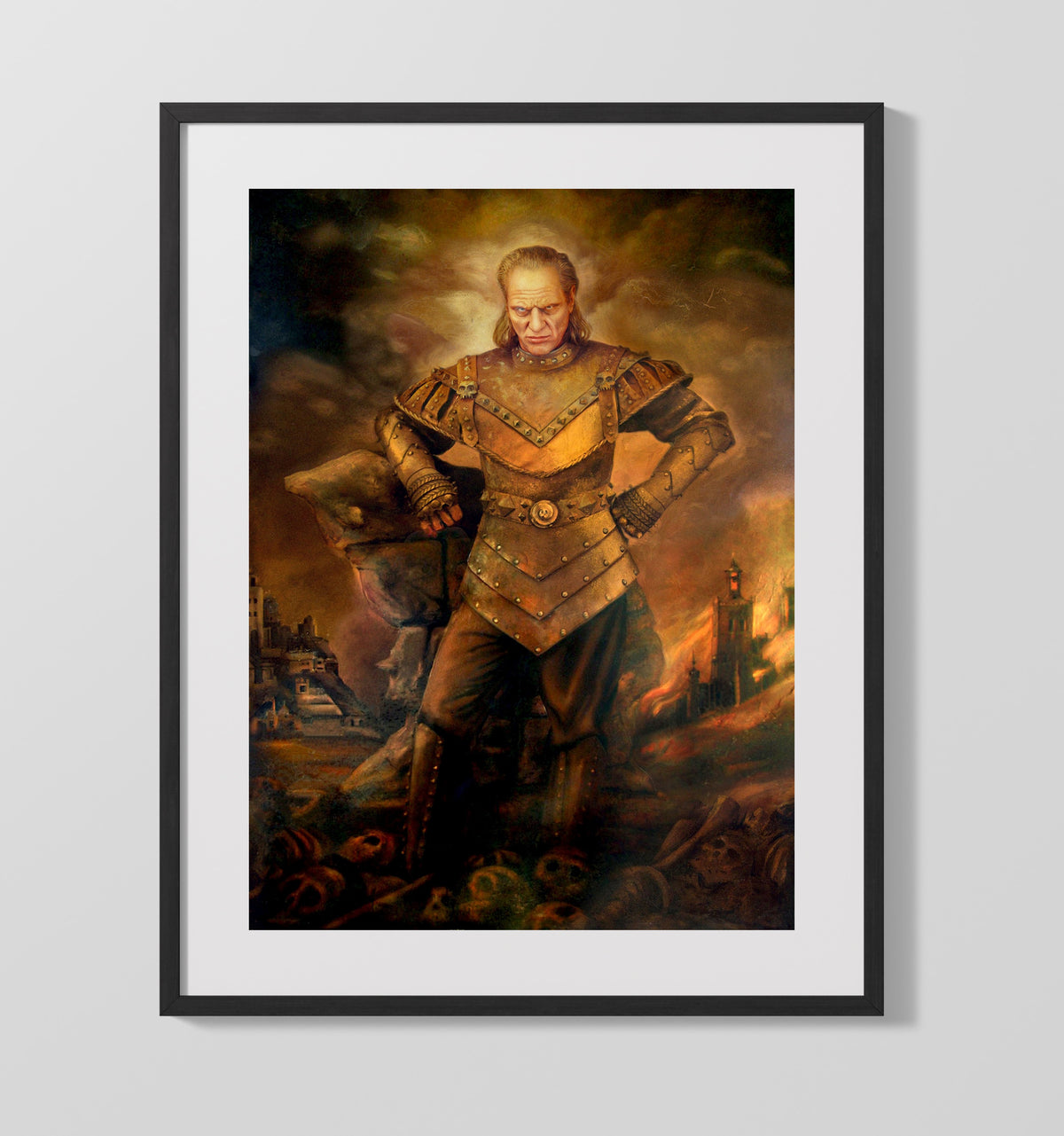 Ghostbusters 2 - Vigo the Carpathian movie wall art 16x20 Gallery Frame