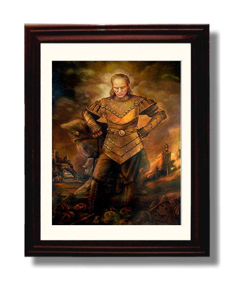 Ghostbusters 2 - Vigo the Carpathian movie wall art 8x10 Beveled Frame