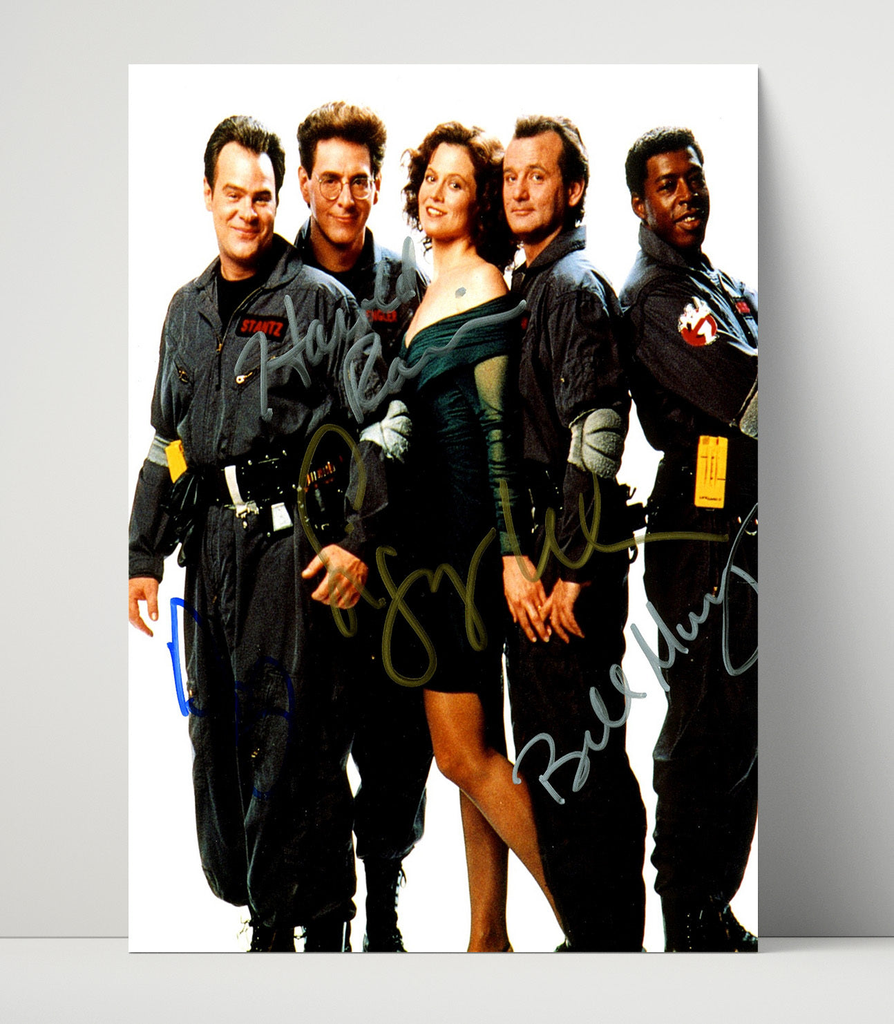 Ghostbusters Cast - Who Ya Gonna Call movie wall art 16x20 Unframed Print