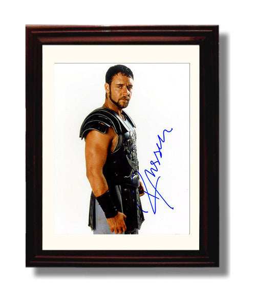 Gladiator - Russell Crowe - Maximus - Arena Resolve movie wall art 8x10 Beveled Frame