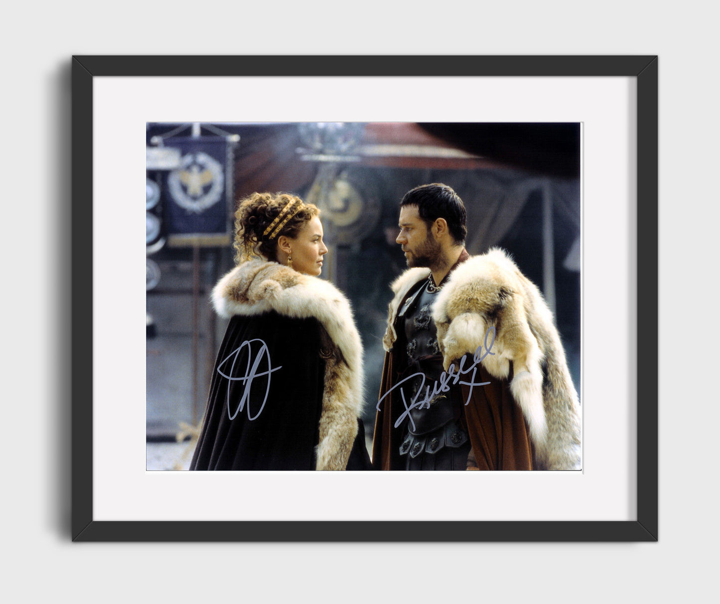 Gladiator - Russell Crowe - Maximus - Arena vengeance rally movie wall art 16x20 Gallery Frame