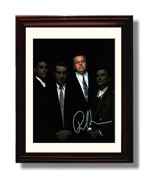Goodfellas - Paul Sorvino Mafia Boss Paulie Cicero Dark Mob Photograph movie wall art 8x10 Beveled Frame