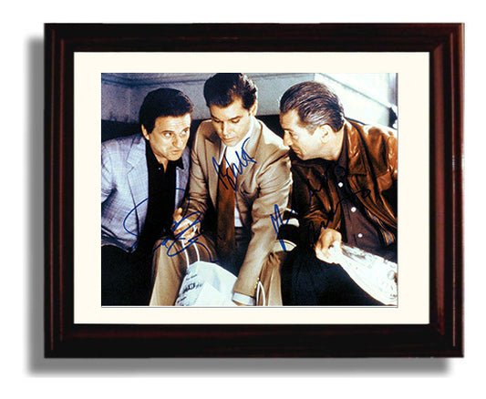Goodfellas - Ray Liotta - Henry Hill - Crew loyalty fracture movie wall art 8x10 Beveled Frame