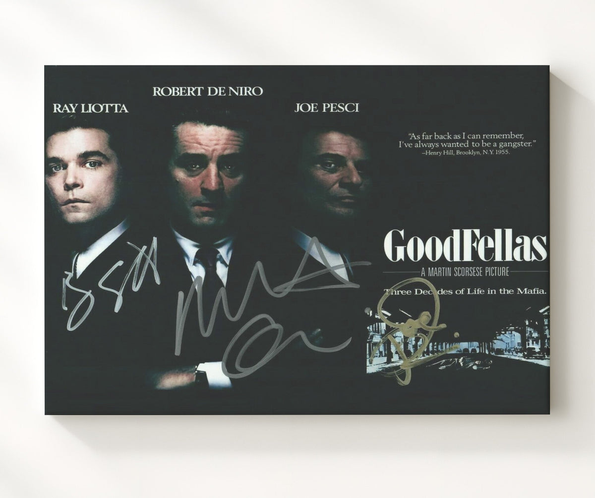 Goodfellas - Robert De Niro - Jimmy Conway - Underworld empire tension movie wall art 8x10 Beveled Frame