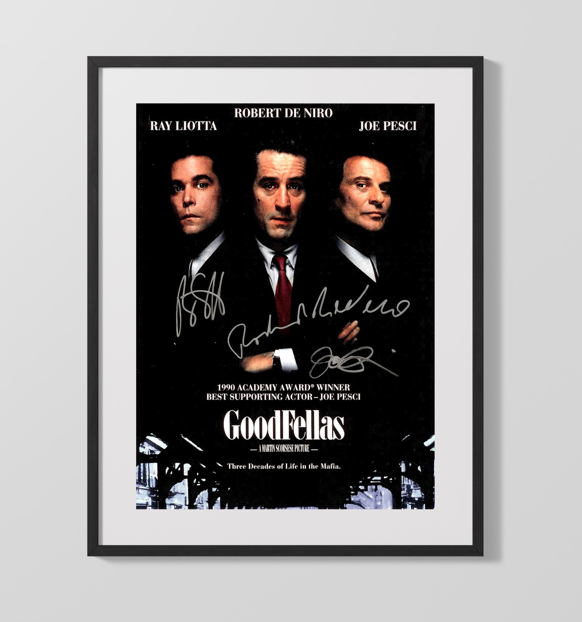 Goodfellas Cast - Mafia Legends movie wall art 16x20 Gallery Frame