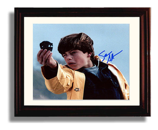 Goonies - Sean Astin - Mikey - Never Say Die Spirit movie wall art 8x10 Beveled Frame