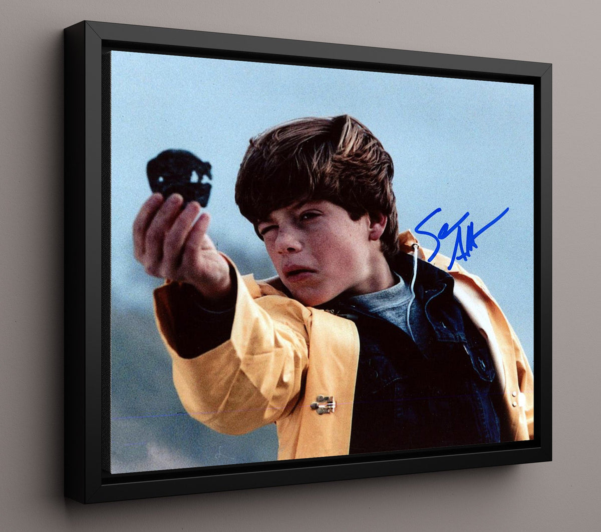 Goonies - Sean Astin - Mikey - Never Say Die Spirit movie wall art 16x20 Gallery Frame