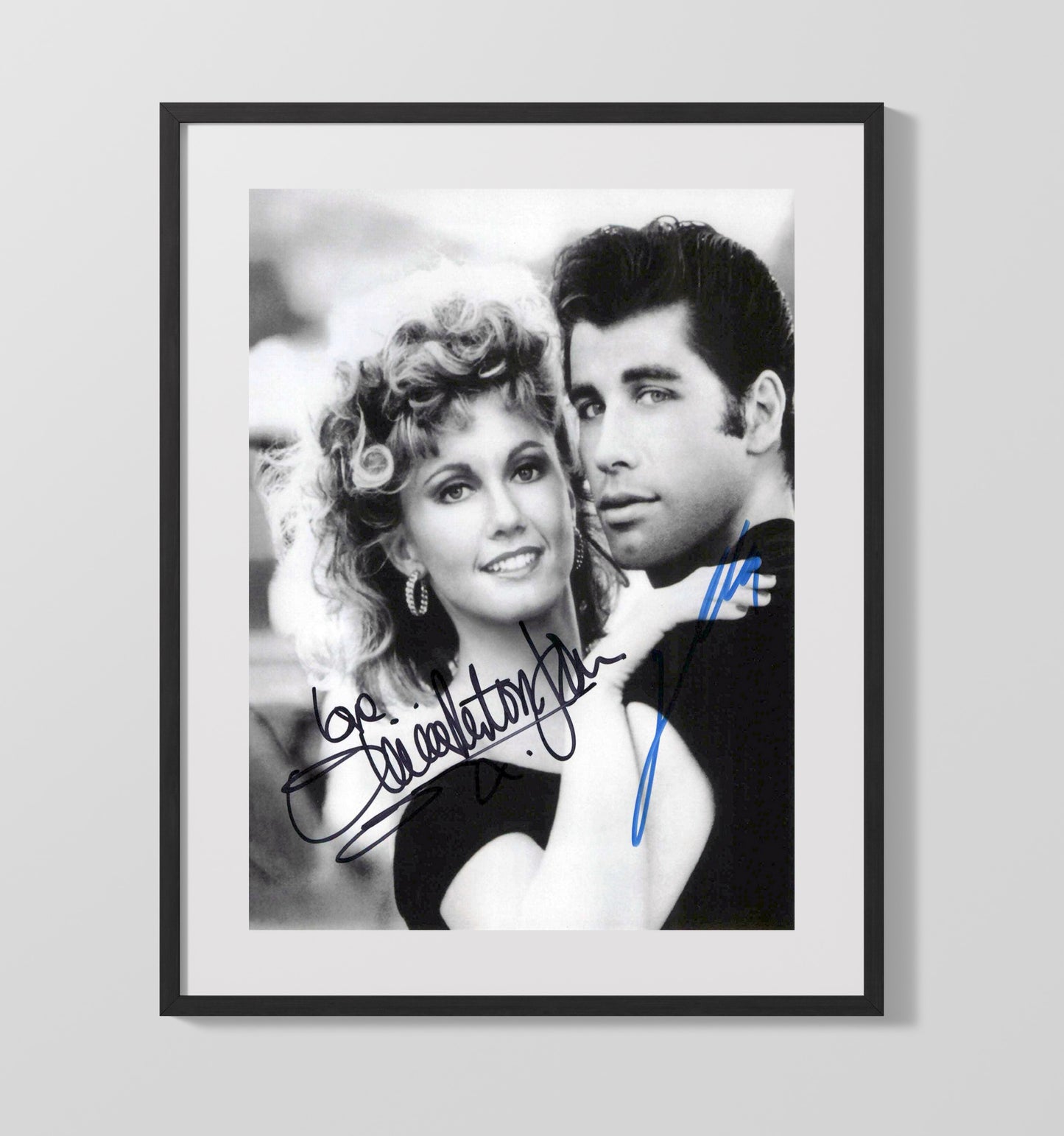 Grease Cast - Summer Nights movie wall art 16x20 Gallery Frame