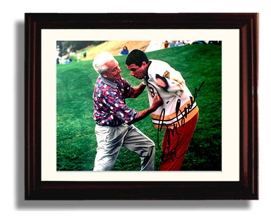 Happy Gilmore - Adam Sandler Bob Barker Golf Course Fight Scene movie wall art 8x10 Beveled Frame