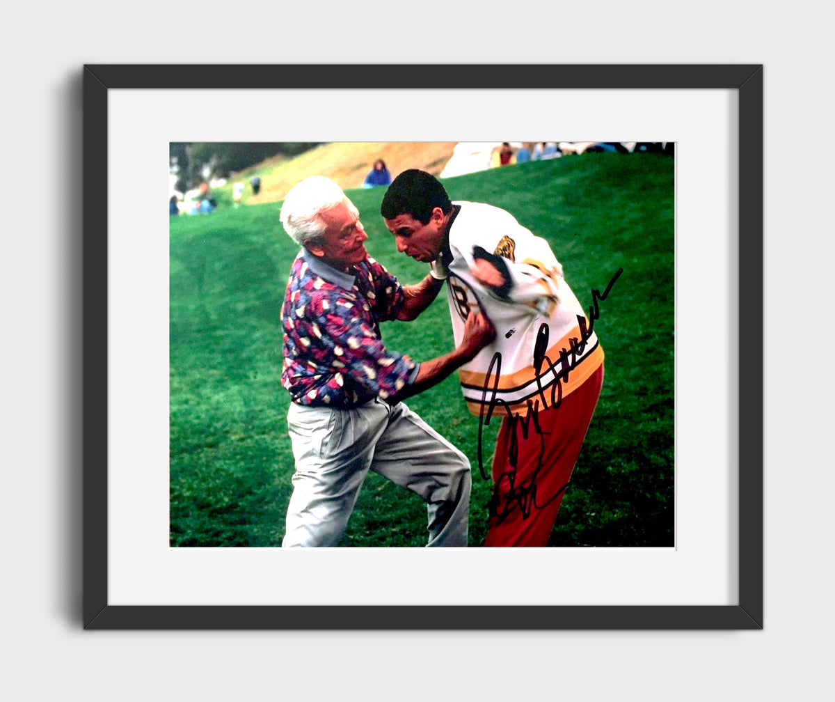 Happy Gilmore - Adam Sandler Bob Barker Golf Course Fight Scene movie wall art 16x20 Gallery Frame
