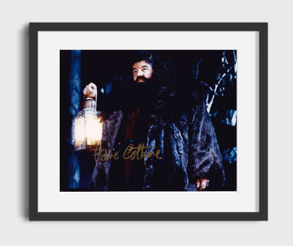 Harry Potter - Coltrane - Hagrid - Keeper of Keys and Grounds - Movies Framed Print