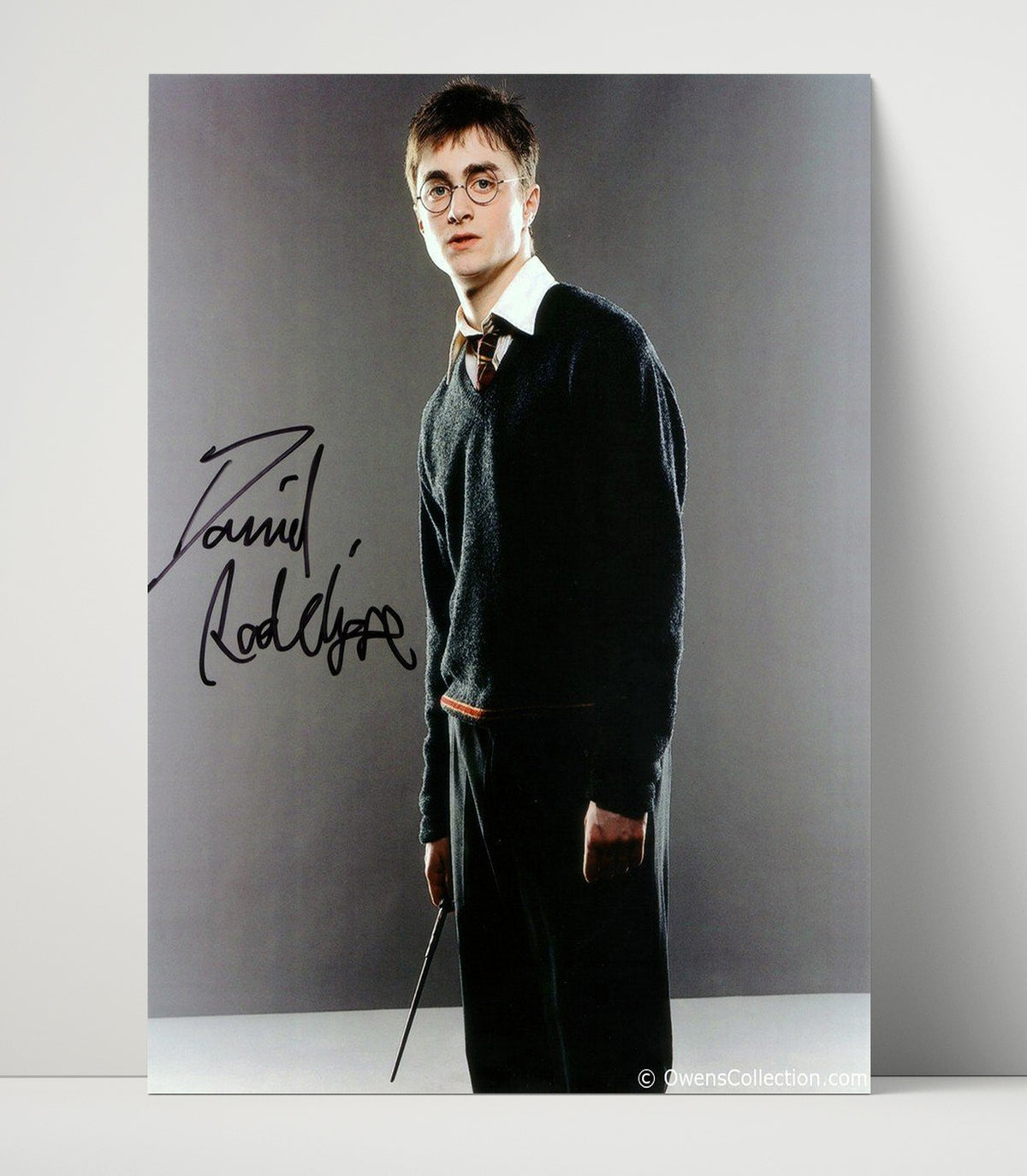 Harry Potter - Daniel Radcliffe - Harry Potter - Wand School Uniform Studio Shot movie wall art 16x20 Unframed Print
