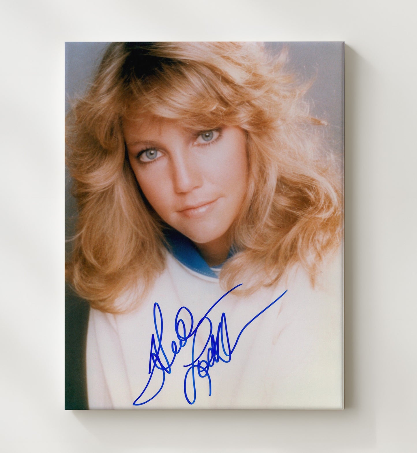 Heather Locklear - 80s Hollywood Glamour Portrait Vintage Movie Wall Art - 20x24 Canvas movie decor