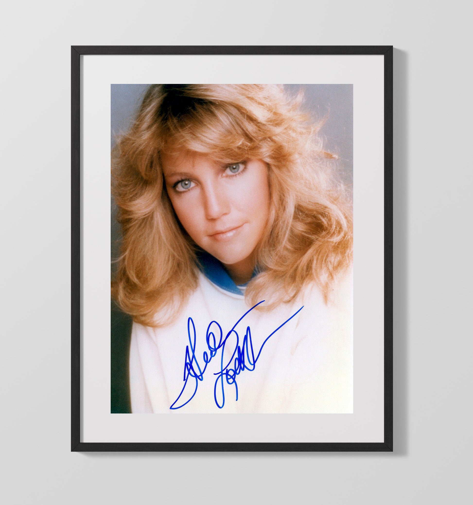 Heather Locklear - 80s Hollywood Glamour Photograph movie wall art 16x20 Gallery Frame