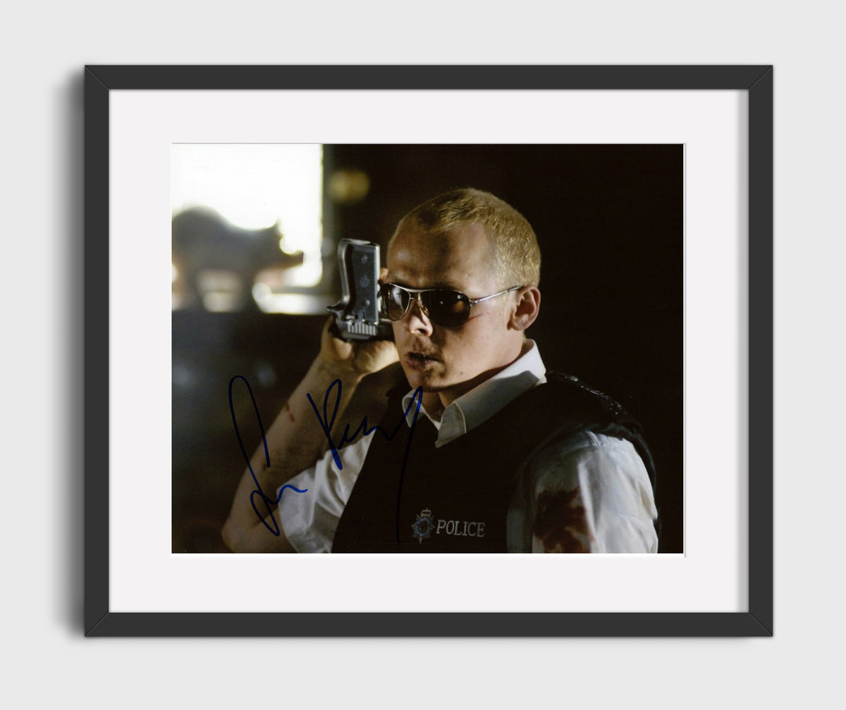 Hot Fuzz - Simon Pegg - Nicholas - Small Town Big Conspiracy movie wall art 16x20 Gallery Frame