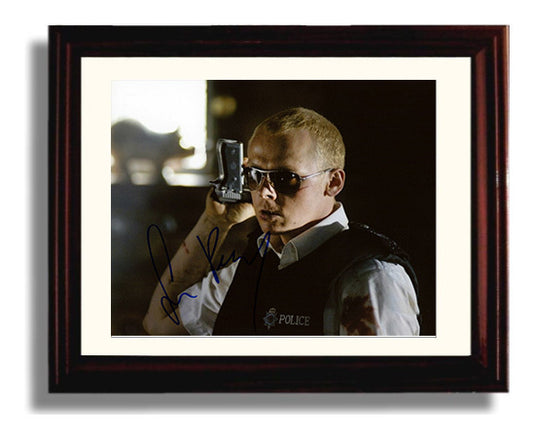 Hot Fuzz - Simon Pegg - Nicholas - Small Town Big Conspiracy movie wall art 8x10 Beveled Frame