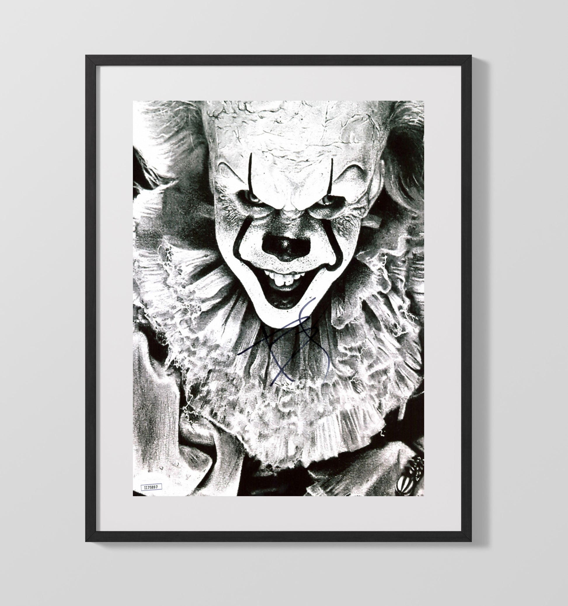IT - Bill Skarsgard - Pennywise - Nightmare Clown Grin movie wall art 16x20 Gallery Frame