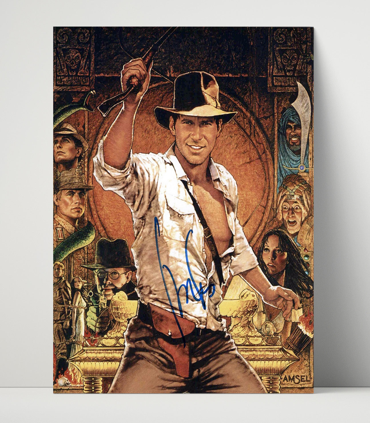 Indiana Jones - Harrison Ford - Indiana Jones - Whip-Cracking Adventurer movie wall art 16x20 Unframed Print