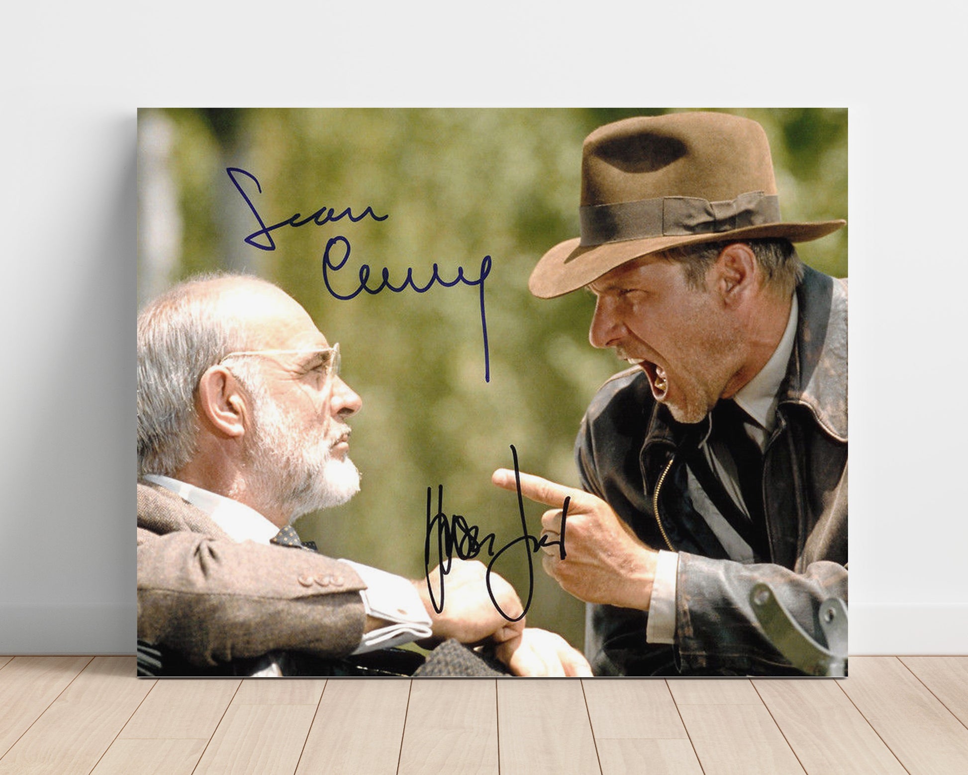 Indiana Jones - Harrison Ford - Indiana Jones - Relic pursuit standoff movie wall art 16x20 Unframed Print