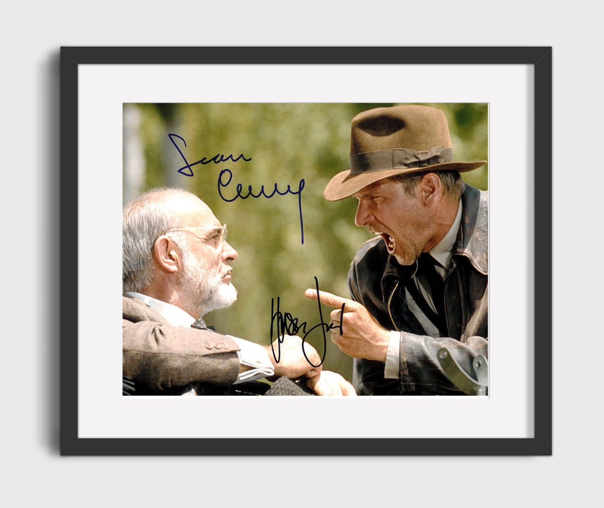 Indiana Jones - Harrison Ford - Indiana Jones - Relic pursuit standoff movie wall art 16x20 Gallery Frame
