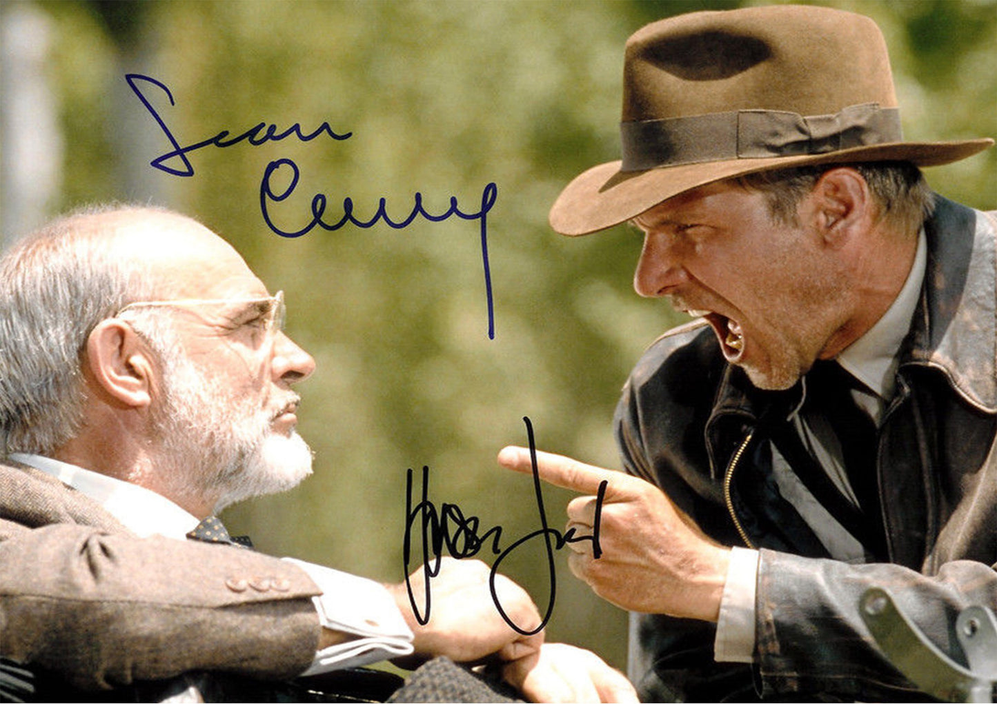 Indiana Jones - Harrison Ford - Indiana Jones - Relic pursuit standoff movie wall art 20x24 Canvas