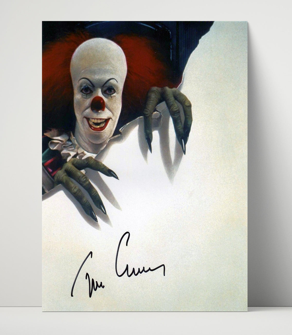 It - Tim Curry - Pennywise - Sewer Lurking Grin movie wall art 16x20 Unframed Print