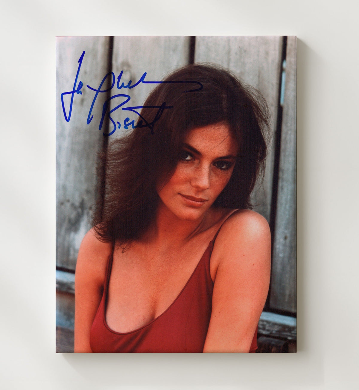 Jacqueline Bisset - Classic Hollywood Beauty Photograph movie wall art 8x10 Beveled Frame