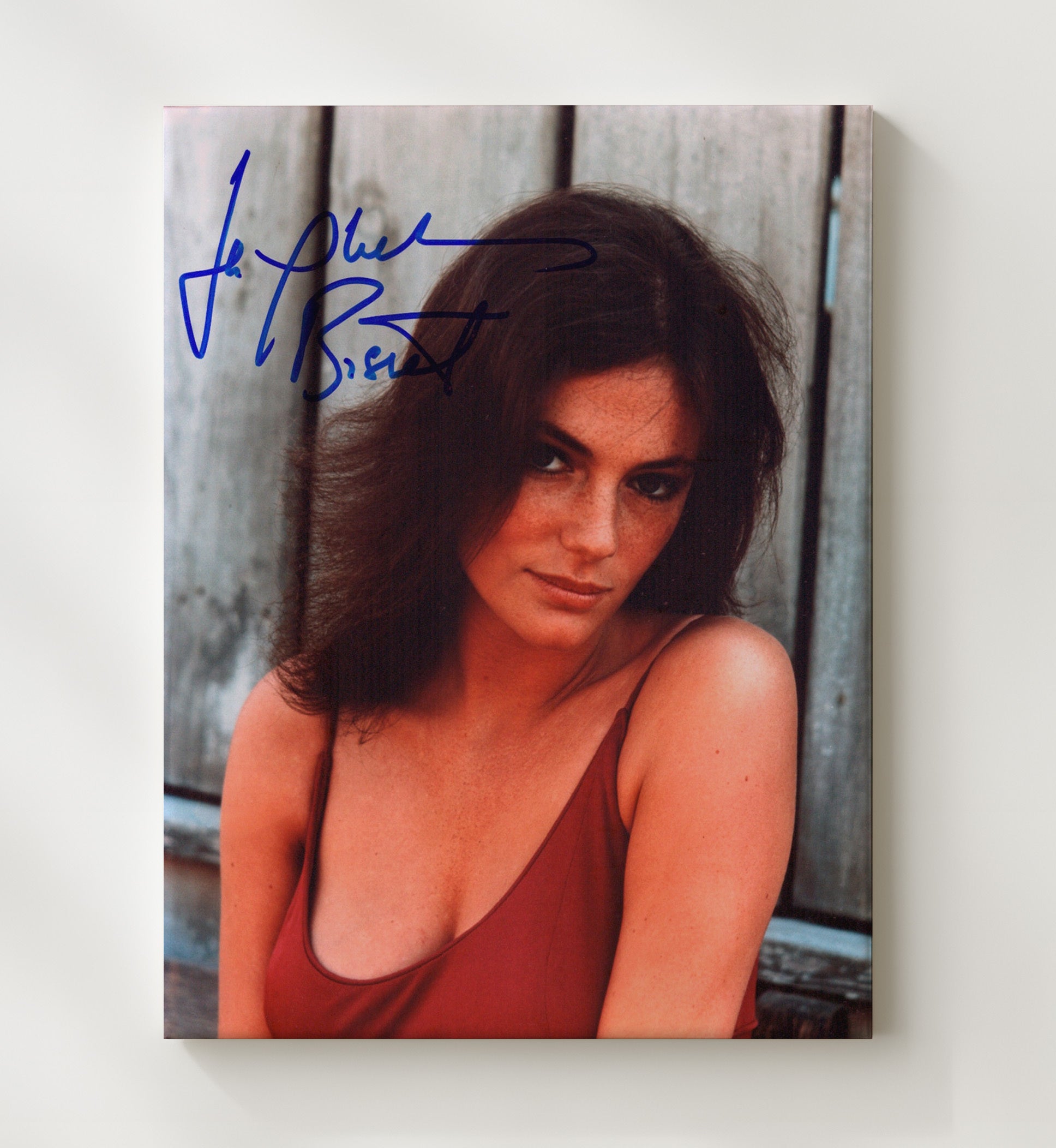 Jacqueline Bisset - Classic Hollywood Beauty Photograph movie wall art 20x24 Canvas