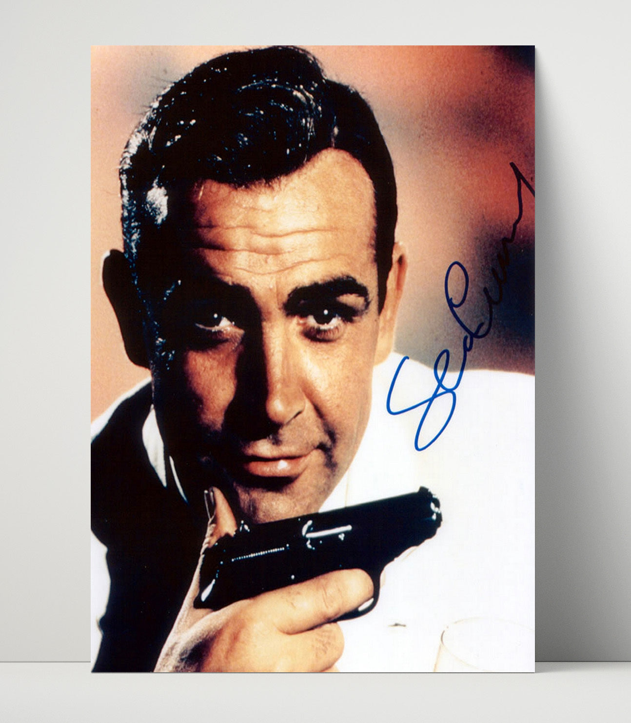 James Bond - Sean Connery - James Bond - White Dinner Jacket Headshot movie wall art 16x20 Unframed Print
