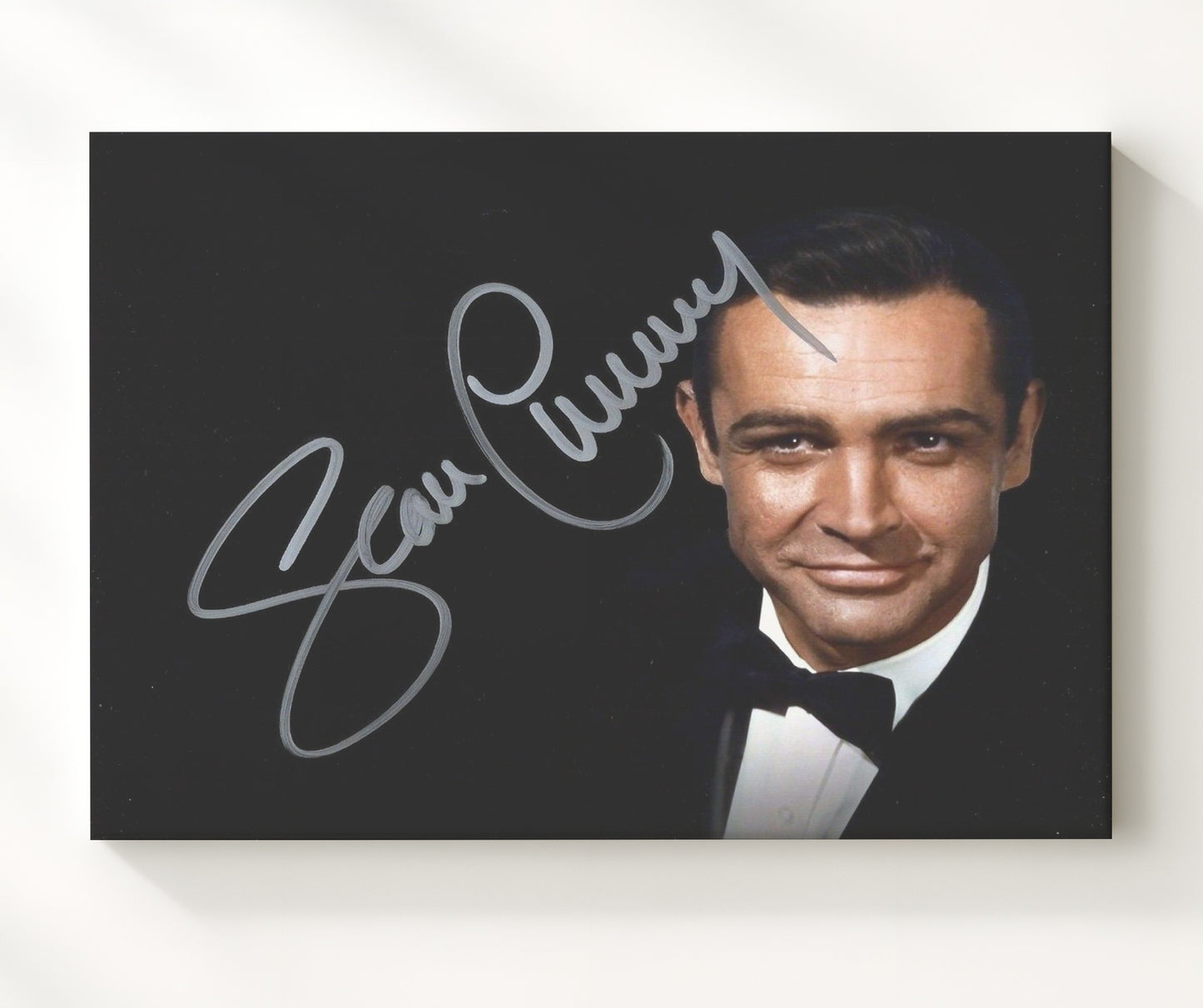 James Bond - Sean Connery - Bond - Classic 007 Swagger Vintage Movie Wall Art - 20x24 Canvas movie decor