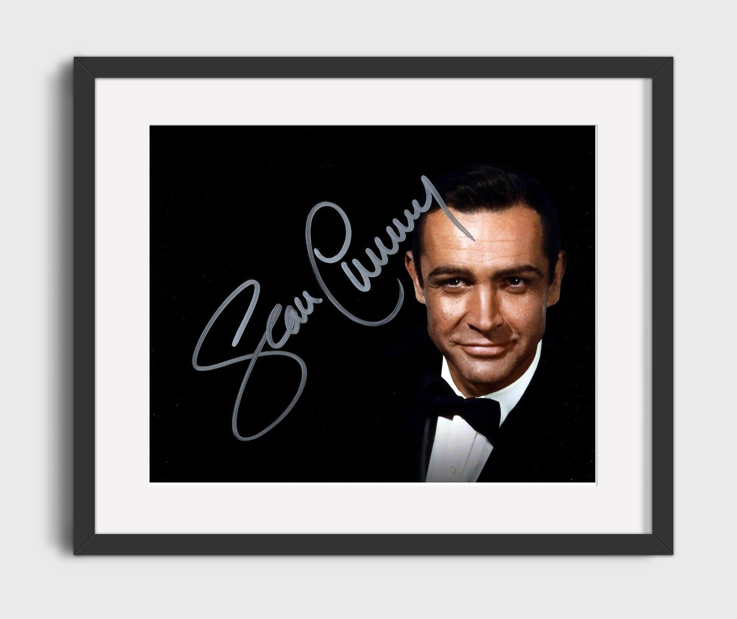 James Bond - Sean Connery - Bond - Classic 007 Swagger Vintage Movie Wall Art - 16x20 Gallery Frame movie decor