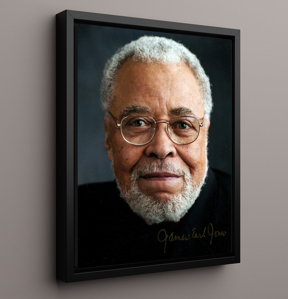 James Earl Jones - Legendary Voice of Authority Photograph movie wall art 16x20 Framed Canvas