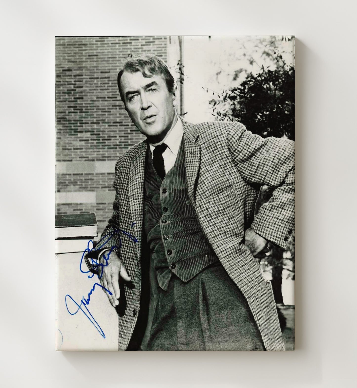 James Stewart - Golden Age Hollywood Leading Man Photograph movie wall art 20x24 Canvas