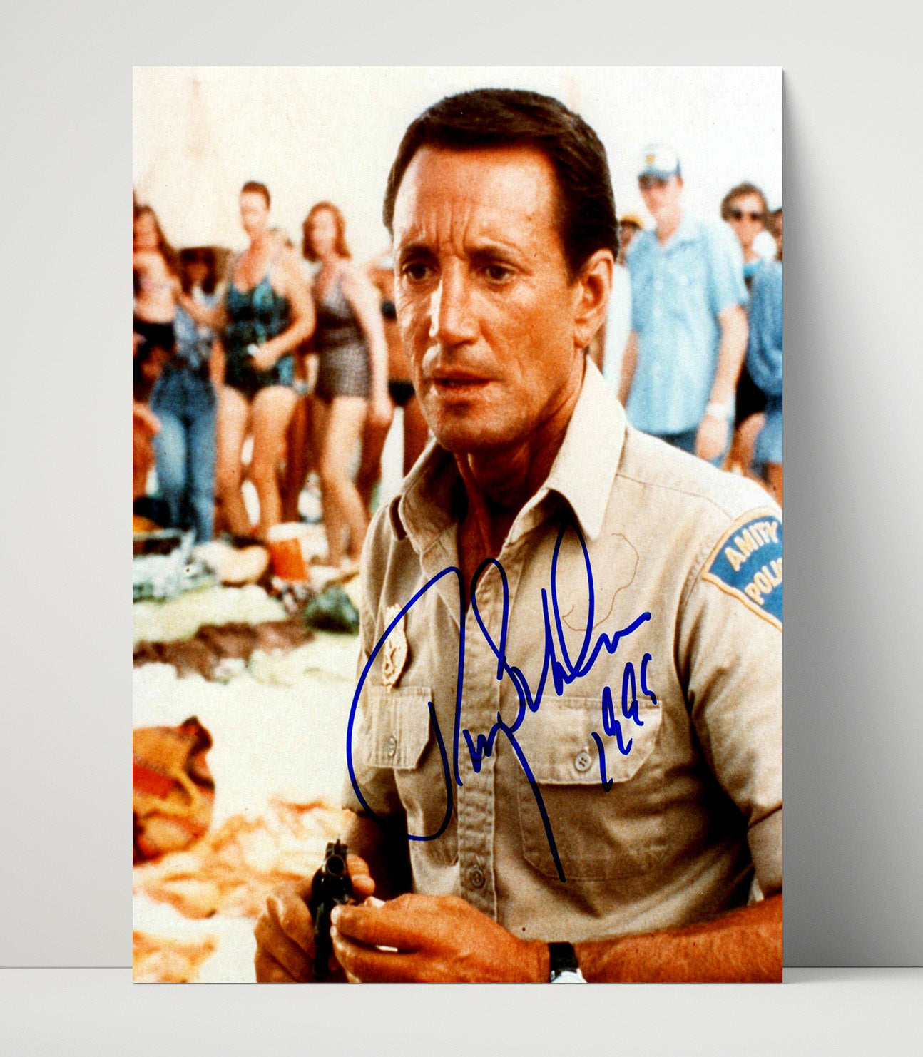 Jaws - Roy Scheider - Brody - Beach Panic movie wall art 16x20 Unframed Print