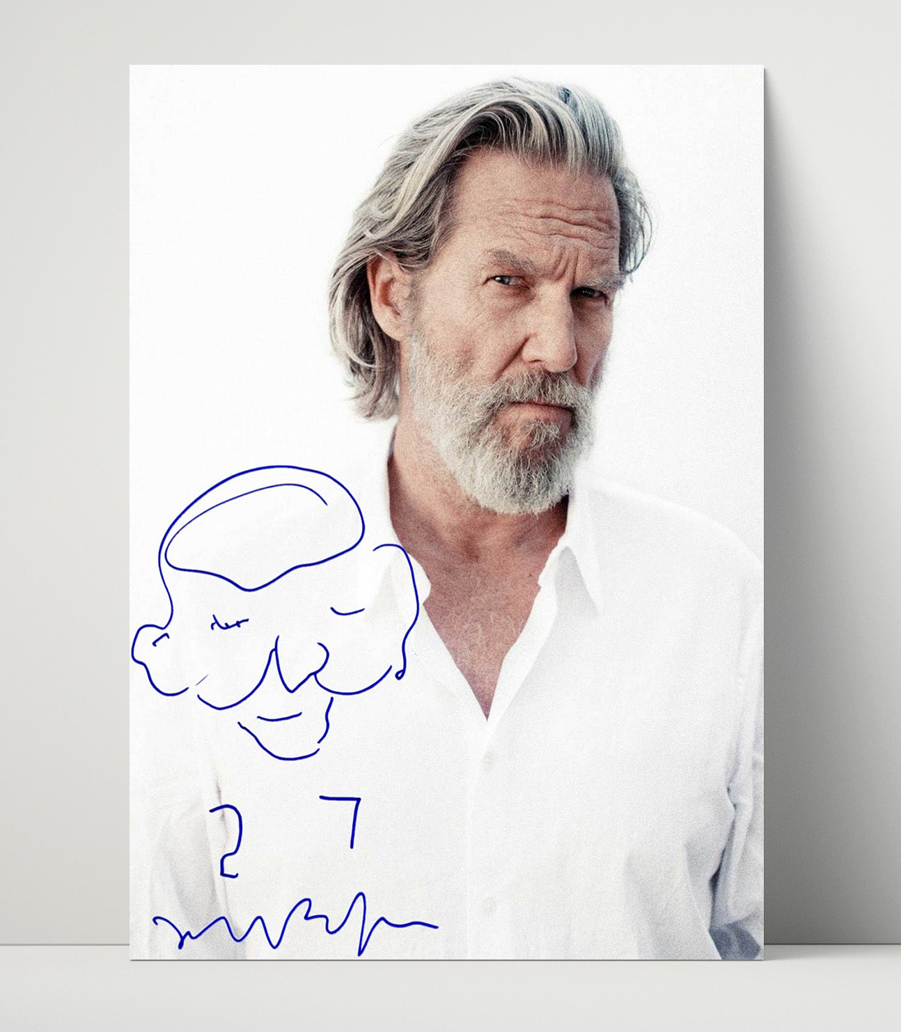 Jeff Bridges - Hollywood Maverick Leading Man Photograph movie wall art 16x20 Unframed Print