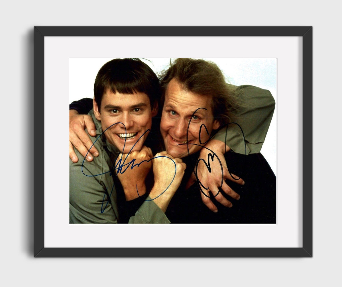 Jim Carrey and Jeff Daniels - Dumb and Dumber - The Dynamic Dunces movie wall art 16x20 Gallery Frame