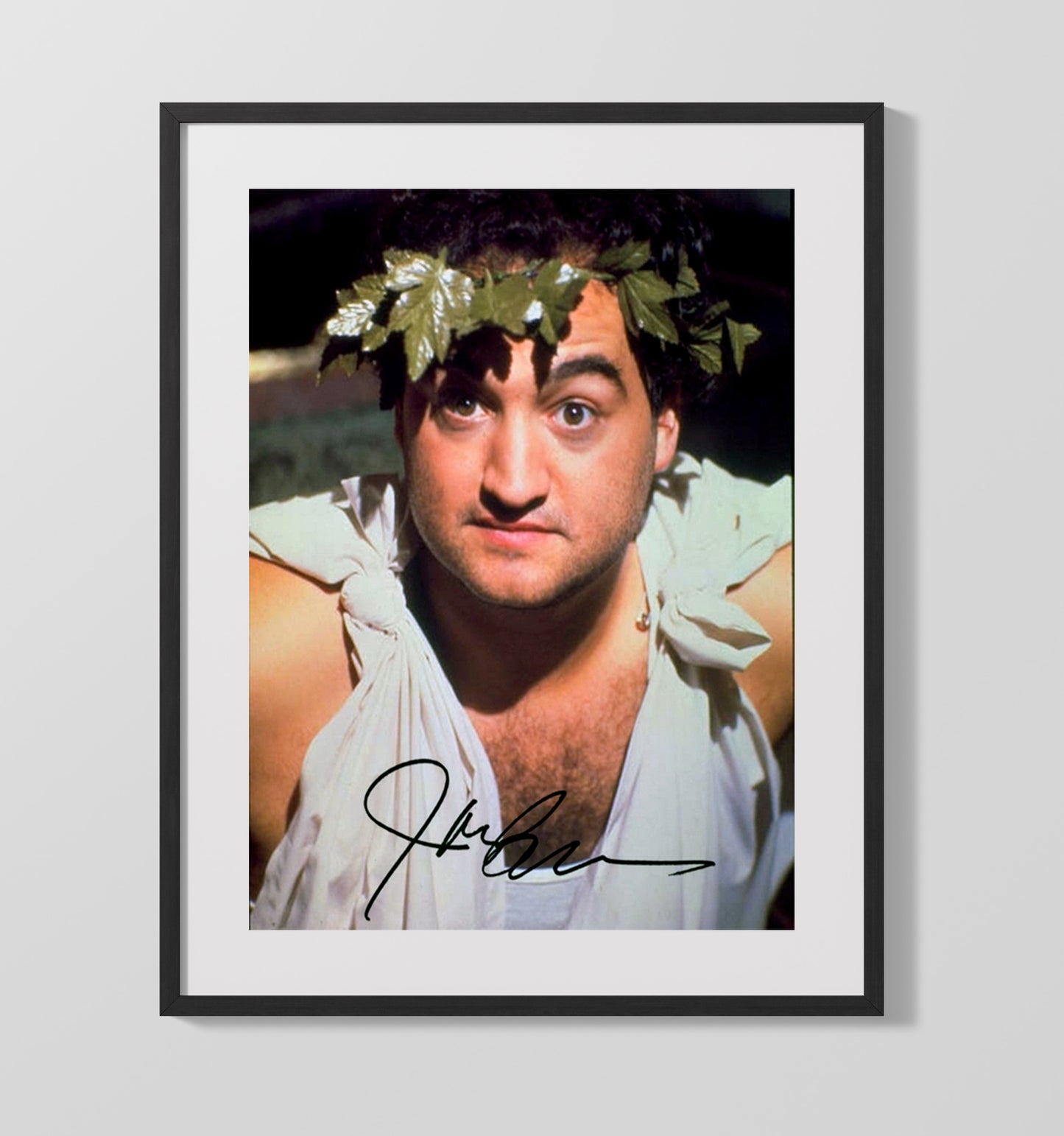 John Belushi - Toga King Vintage Movie Wall Art - 16x20 Gallery Frame movie decor