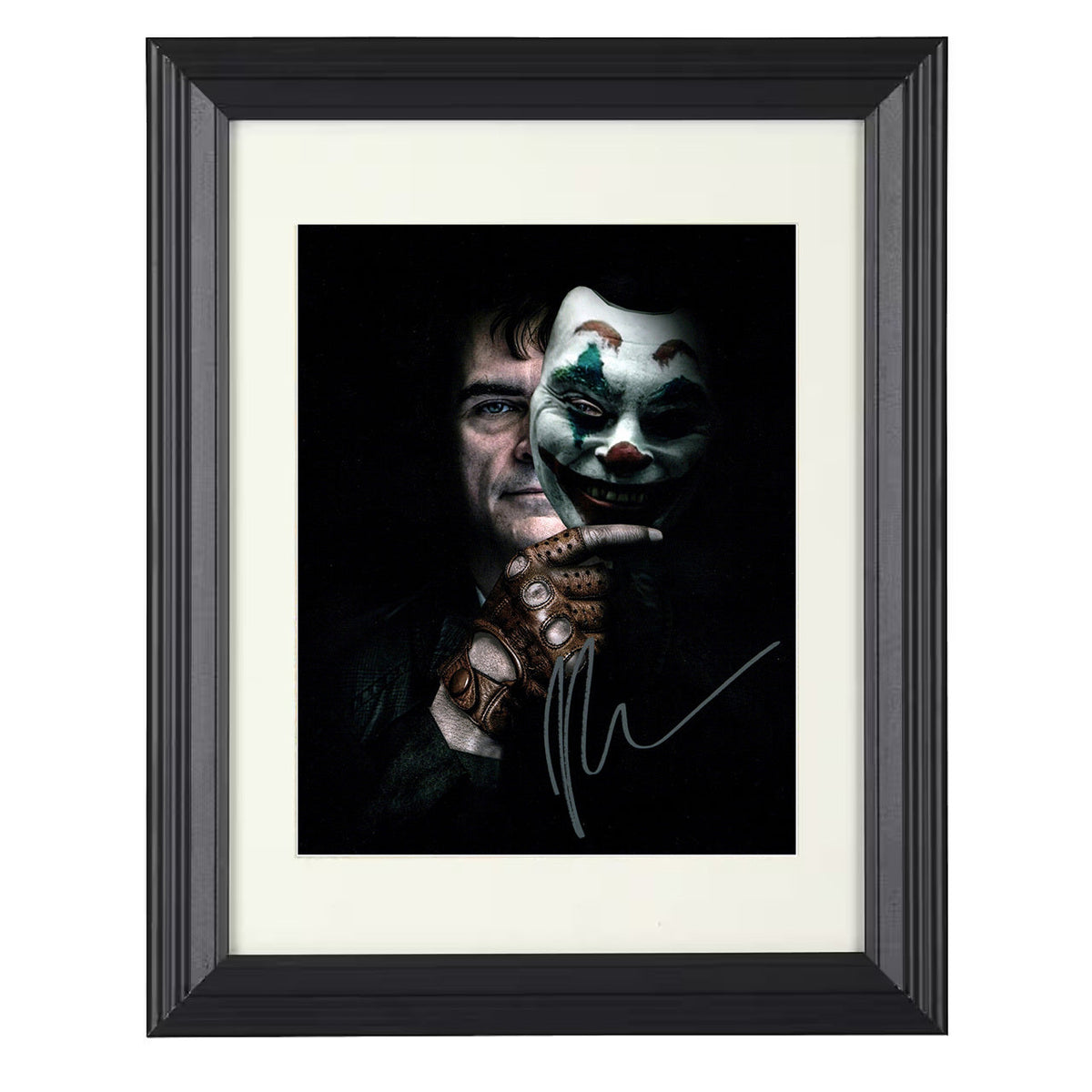 Joker - Joaquin Phoenix Sinister Clown Mask Reveal movie wall art 16x20 Unframed Print