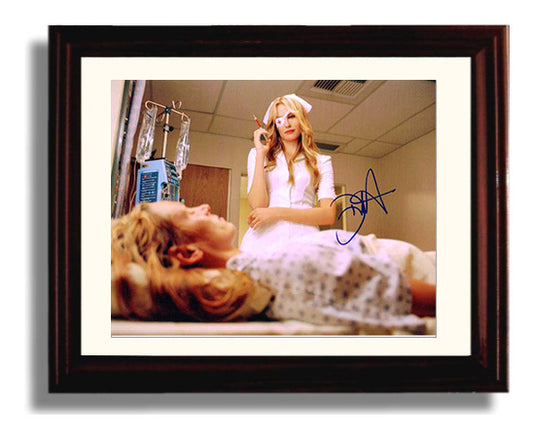 Kill Bill Vol. 2 - Daryl Hannah - Elle Driver - Hospital ambush moment movie wall art 8x10 Beveled Frame