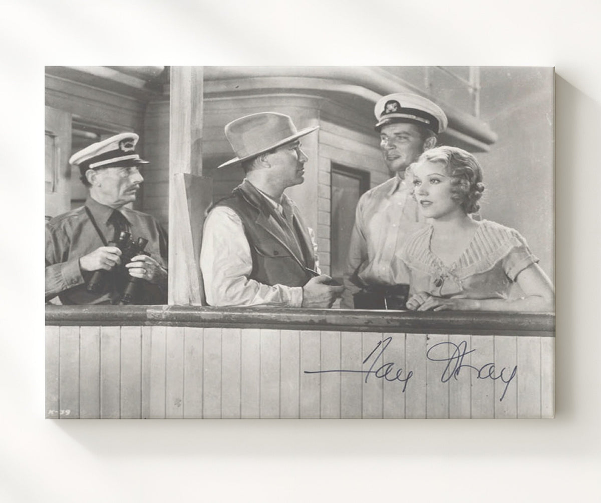 King Kong - Fay Wray - Ann Darrow - Captive scream legend movie wall art 8x10 Beveled Frame